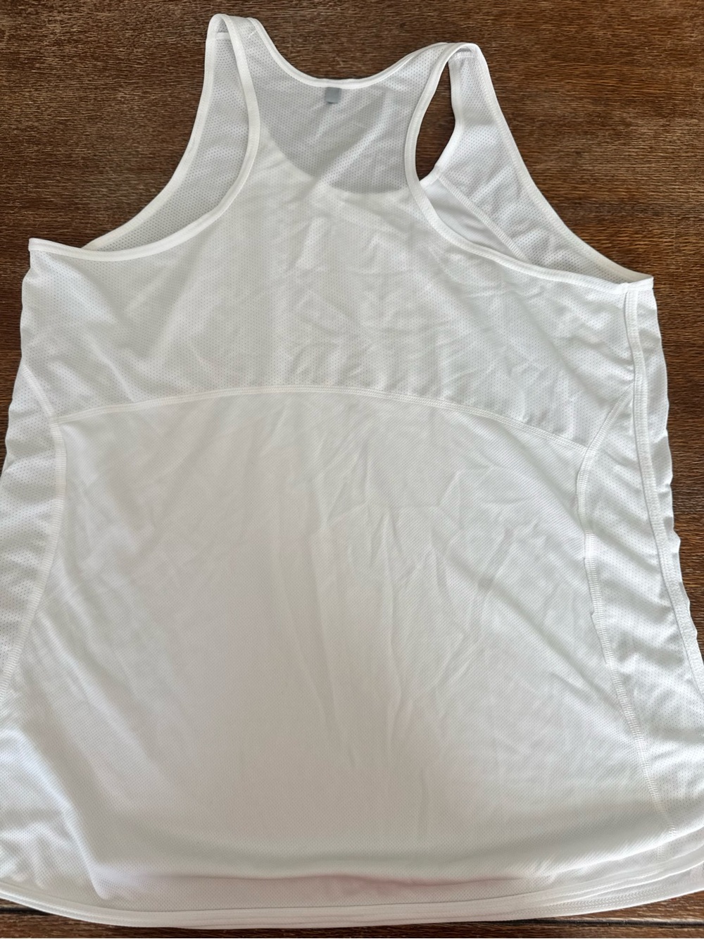 Nike White Performance Racerback Tank - Picture 4 of 4